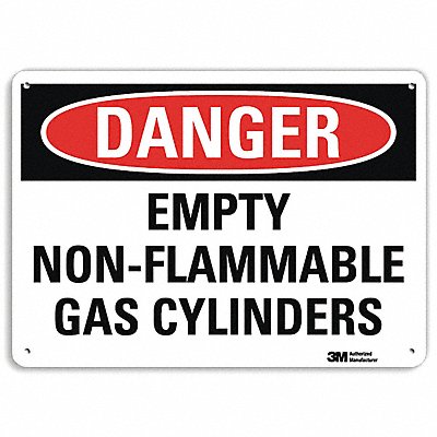 LYLE U31424NP14X10 Danger Sign 10 inx14 in Plastic