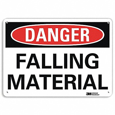 LYLE U31465NP14X10 Danger Sign 10 inx14 in Plastic