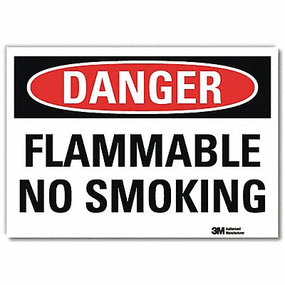 LYLE U31505RD14X10 Danger Sign 10inx14inReflective Sheeting