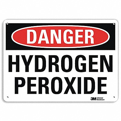 LYLE U31671NA10x7 Danger Sign 7 in x 10 in Aluminum