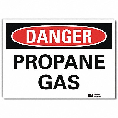LYLE U31936RD14X10 Danger Sign 10inx14inReflective Sheeting