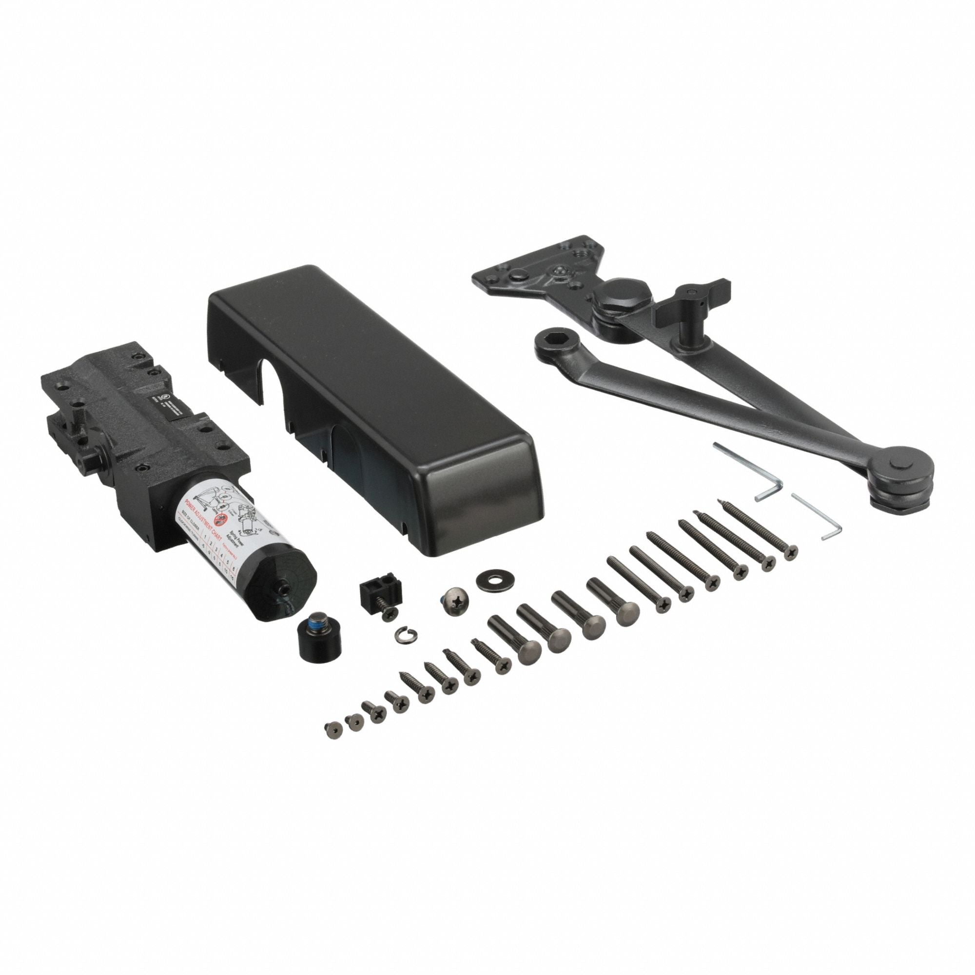 TOWNSTEEL TDC40HCUSHDU Door Closer Hold Open/Cush Black