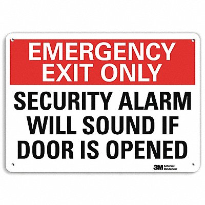 LYLE U71089NA10x7 Danger Sign 7 in x 10 in Aluminum
