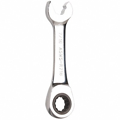 JONARD TOOLS ASWSR716 Combination Wrench Steel SAE 0 deg.