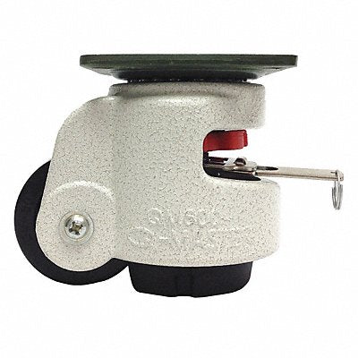 GRAINGER WMIWR62PF Leveling Plate Castor Swivel 727 lb.