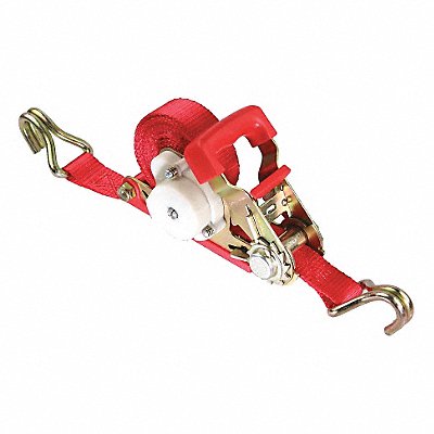 GRAINGER 34RY84 Tie Down Strap Wire-Hook Red