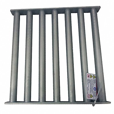 GRAINGER 34TA08 MagntcGrate Rectnglr Ceramic 14inLx14inW