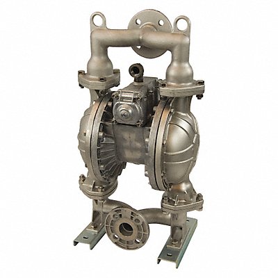DAYTON 34TJ43 Dbl Diaphragm Pump NPT PTFE 1/2in 90gpm