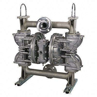 DAYTON 34TJ47 Double Diaphram Pump NPT/Flange BunaN 3/4 150gpm