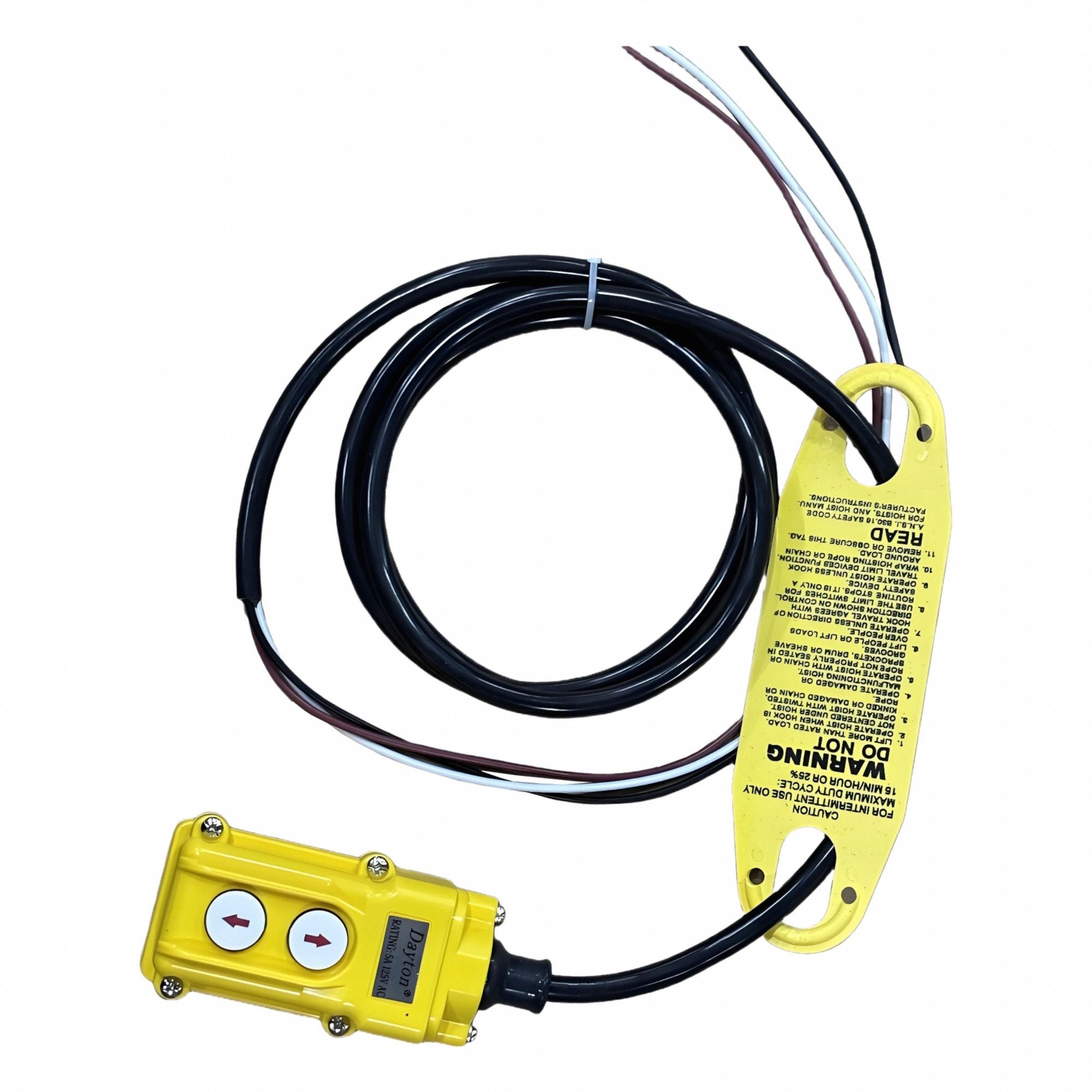 DAYTON MHGX4EC20GGS Push Button Assembly 10 ft.