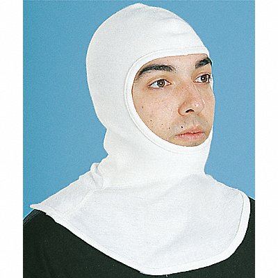 STEEL GRIP NK2310 Flame Resistant Hood Over The Head White