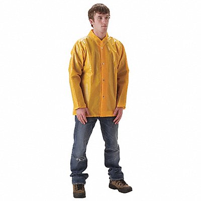 NASCO 60JSYX Rain Jacket Unrated Yellow XL