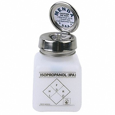 MENDA 35396 IPA Bottle 85.72mm H Clear 53.98 mm Dia