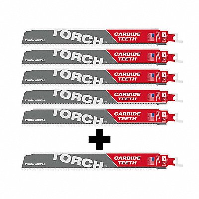 MILWAUKEE 4800550248005200 Reciprocating Saw Blade Thick Metal
