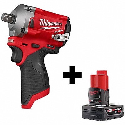 MILWAUKEE 2565P2048112440 Impact Wrench Cordless 12V DC 3000 RPM