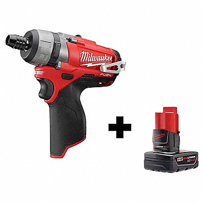 MILWAUKEE 24022000000000 Cordless Screwdriver 325 in-lb Torque