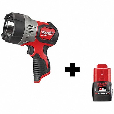 MILWAUKEE 23532000000000 Cordless Flashlight M12 Battery