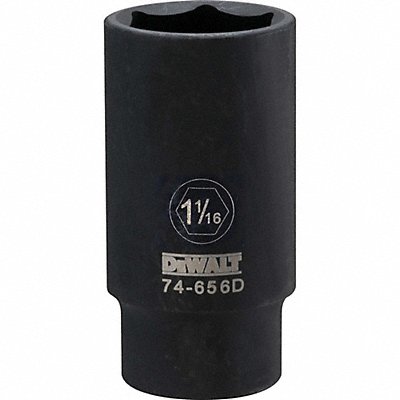 DEWALT DWMT74656OSP Impact Socket 6PT 1/2in Dr 1-1/16in SAE