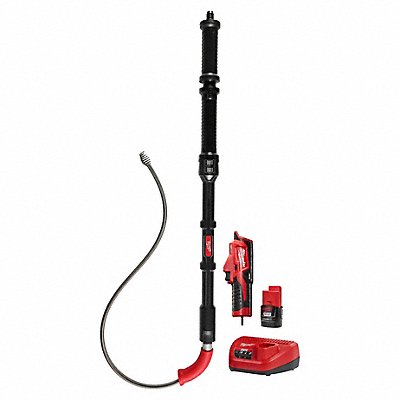 MILWAUKEE 357621 Drain Gun Toilet Auger M12 Batt 1.5 Ah