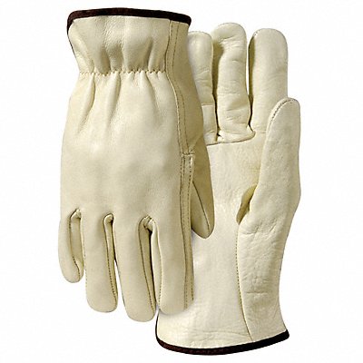 WELLS LAMONT Y0623XLGR Gloves Driver Grain Cowhide XL PR