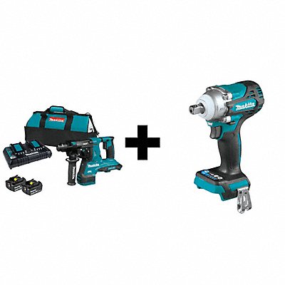 MAKITA XRH08PTXWT15Z Cordless Rotary Hammer Battery Included