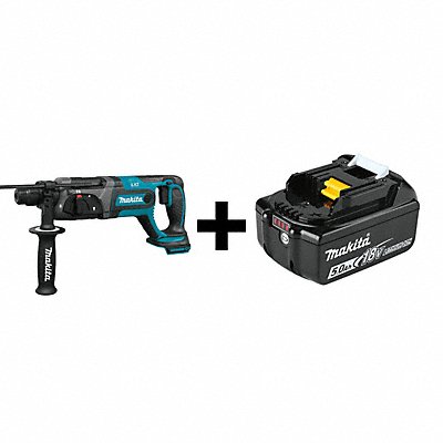 MAKITA XRH04ZBL1850B Cordless Rotary Hammer Battery Included