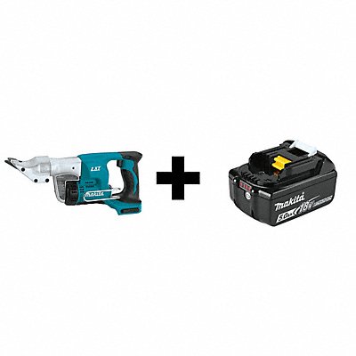 MAKITA XSJ01ZBL1850B Cordless Shear Battery Included