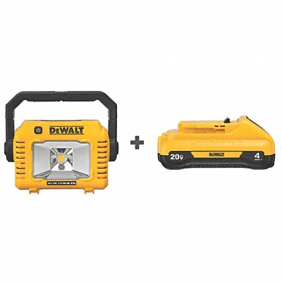 DEWALT DCL077BDCB240 Temp Job Site Light Battery 2000lm LED