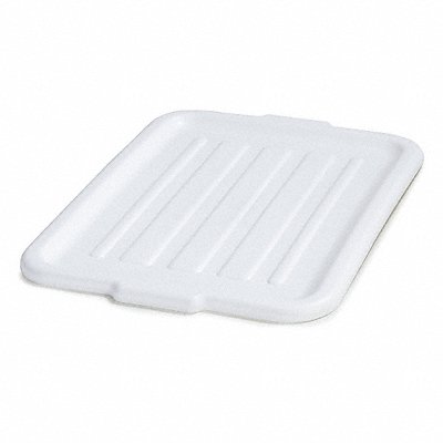CARLISLE N4401202 J4646 Tote Box Lid 15 in L White