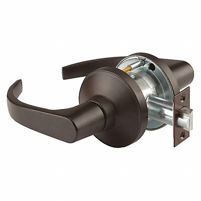 GRAINGER GT148BSN613234ASASCC Lever Lockset Mechanical GT Curved