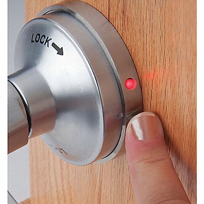 GRAINGER GT135LEDPHL626234ASALFL Lever Lockset Mechanical GT Curved