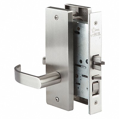 GRAINGER MR199ABJEJ630RHDSCC Mortise Lockset Lever Electrical Boston