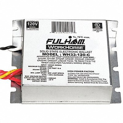 FULHAM WH33120C FLUOR Ballast Electronic Instant 65W