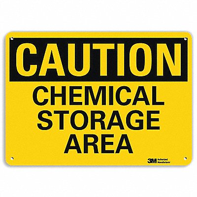 LYLE U41114RA10X7 Safety Sign 7 in x 10 in Aluminum