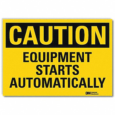LYLE U41264RD10X7 Safety Sign 7inx10in Reflective Sheeting