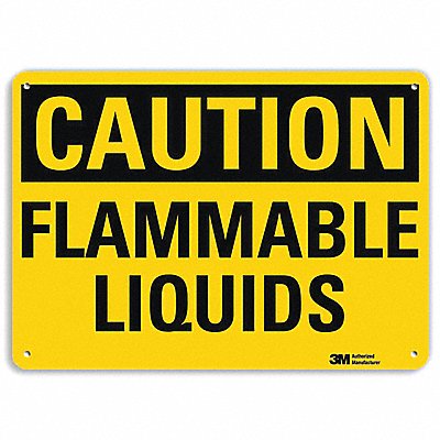 LYLE U41311RA10X7 Safety Sign 7 in x 10 in Aluminum