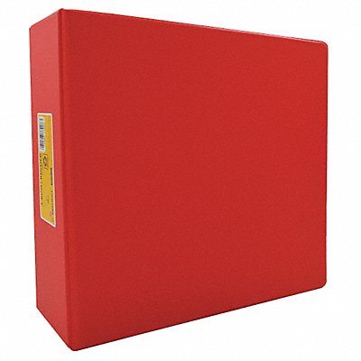 ABILITY ONE 7510020000000 3-Ring Binder 3 Red