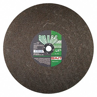 UNITED ABRASIVES-SAIT 23462 Cut Off Wheel BIG M.A.C. 12 x.125 x25/32