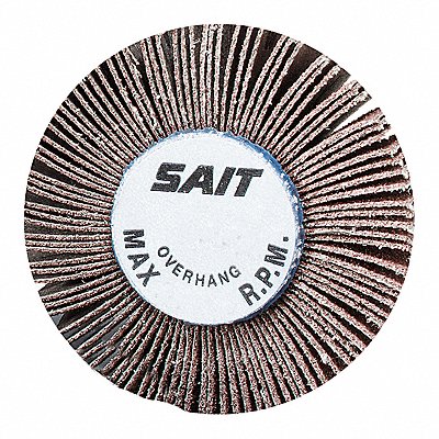 UNITED ABRASIVES-SAIT 70040 Flap Wheel AO 1-1/2in 60 Grit 20 000 rpm