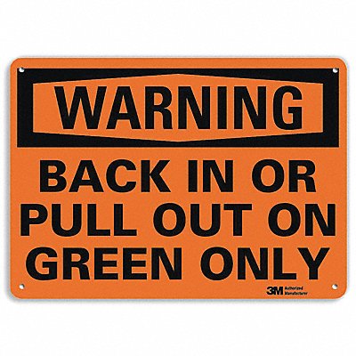 LYLE U61033NP14X10 Warning Sign 10 inx14 in Plastic