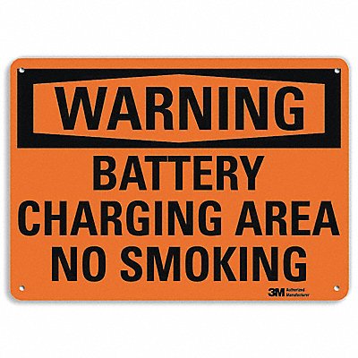 LYLE U61036NP14X10 Warning Sign 10 inx14 in Plastic