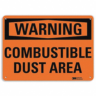 LYLE U61043NP14X10 Warning Sign 10 inx14 in Plastic