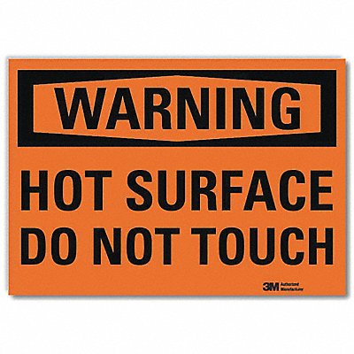 LYLE U61125RD7X5 Security Sign 5inx7inReflective Sheeting