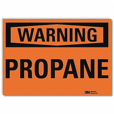 LYLE U61207RD14X10 Security Sign 10in x 14in Reflective Sheeting