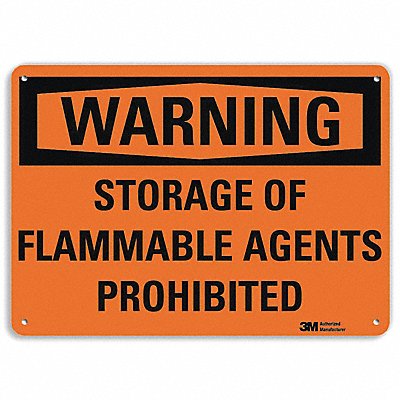 LYLE U61231NA10x7 Danger Sign 7 in x 10 in Aluminum
