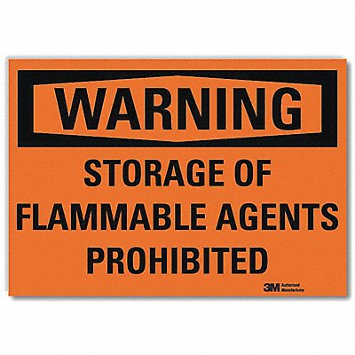 LYLE U61231RD7X5 Security Sign 5inx7inReflective Sheeting