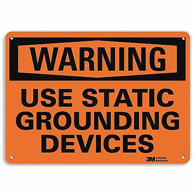 LYLE U61263NP14X10 Security Sign 10 inx14 in Plastic