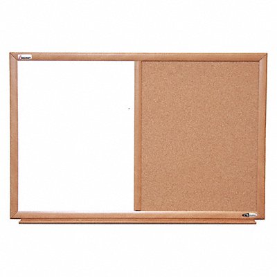 ABILITY ONE 7110020000000 Combination Bulletin Board 48 W x 36 H