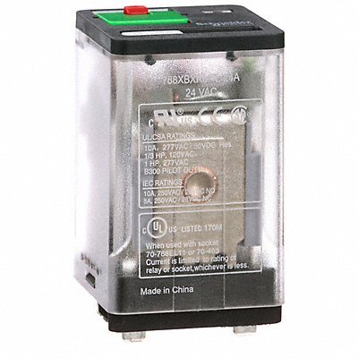 SCHNEIDER 788XBXRM4L24A J2415 General Purpose Relay 24VAC 10A 8Pins