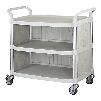 GRAINGER 35KT31 Enclosed Cart 43.625 Fiberglass/Plastic